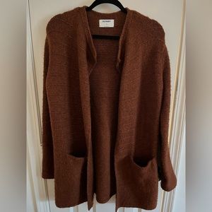 Old Navy Rust Heavyweight Cardigan